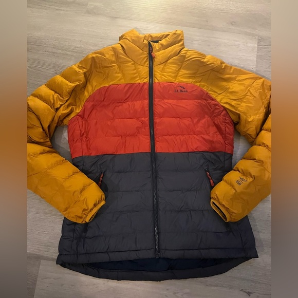 L.L. Bean Jackets & Blazers - L.L. Bean Colorblock Down Jacket